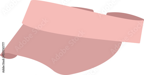 Sun Visor Hat Icon for Sunny Weather