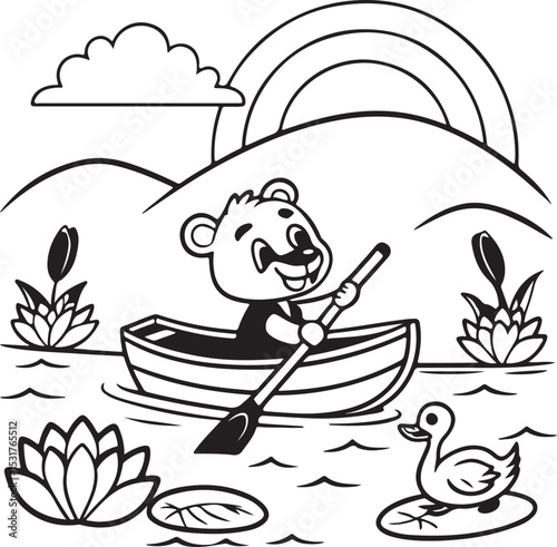 fisherman with fishing rod