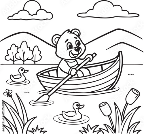 boat on the sea