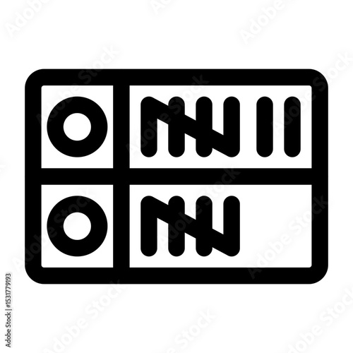 Election Day Ballot Box Icon