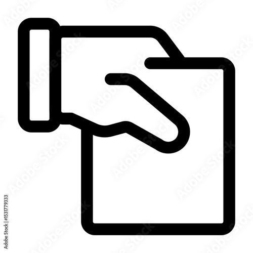 Hand Voting Ballot Box