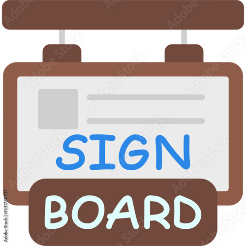 Signboard Icon