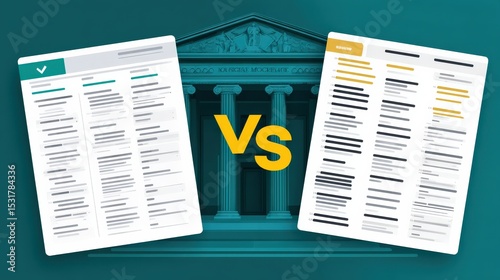 Comparison of Two Document Formats with Legal Architecture Background