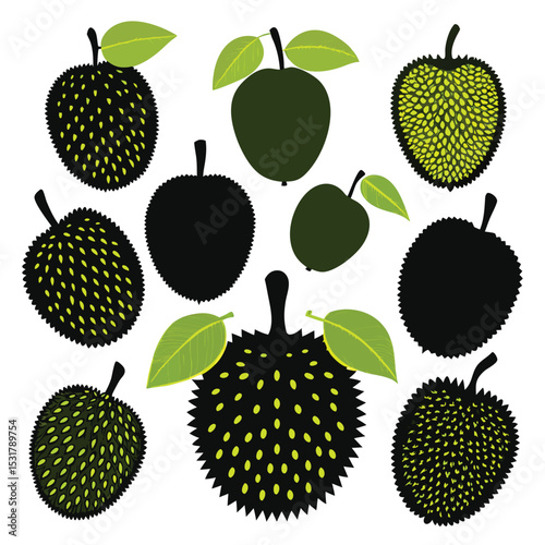 Seamless pattern with fresh apples and pears, a vibrant fruit collection