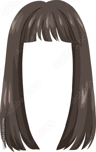 Woman Hair Illustration