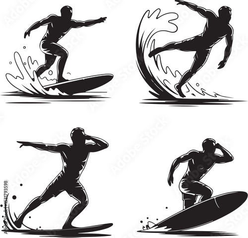 Kitesurfing SVG – Extreme Water Sport Silhouette Design

Kiteboard Vector – Action Ride on Ocean Waves

Kitesurfer Silhouette – Surf, Wind & Adventure Clipart

Kite Surfing SVG – Dynamic Coastal Sport