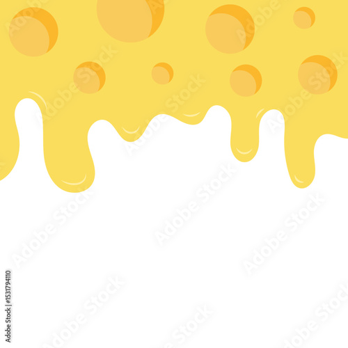 Melting Cheese Vector