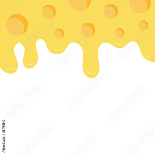 Melting Cheese Vector