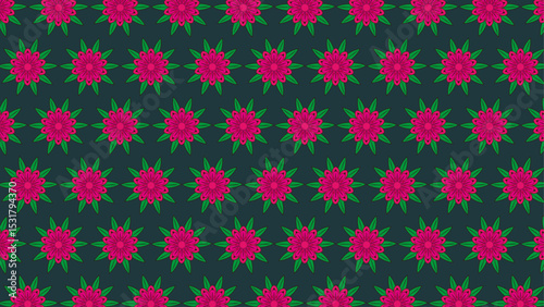 Beautiful Flowers Pattern