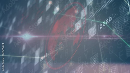 On grid activation network cluster flickering linking nodes pulsing showing timeline progression