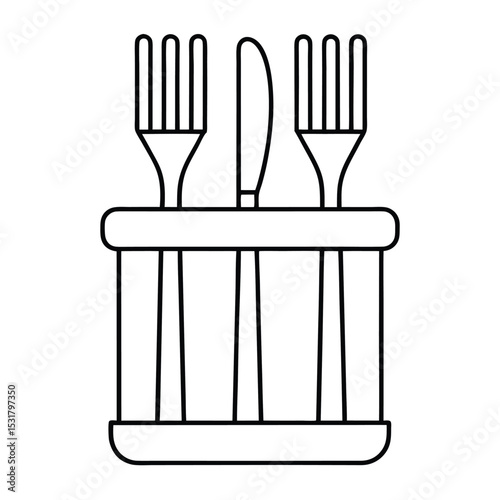 fork and knife