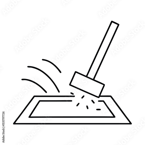illustration of a brush