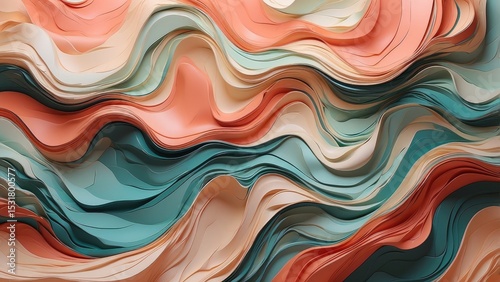 Colorful Stripes in Motion