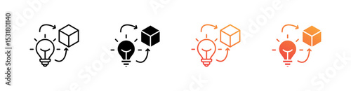Novelty Multiple Style Icon Set 