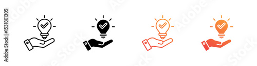 Solution Multiple Style Icon Set 