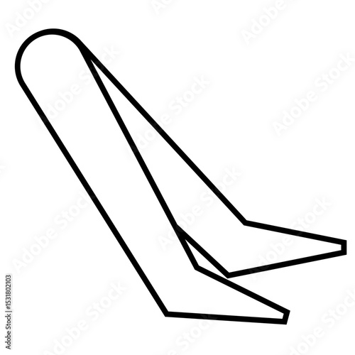 Tweezers outline icon