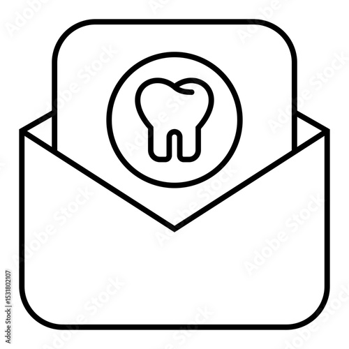 Confirm Dental Appointment outline icon