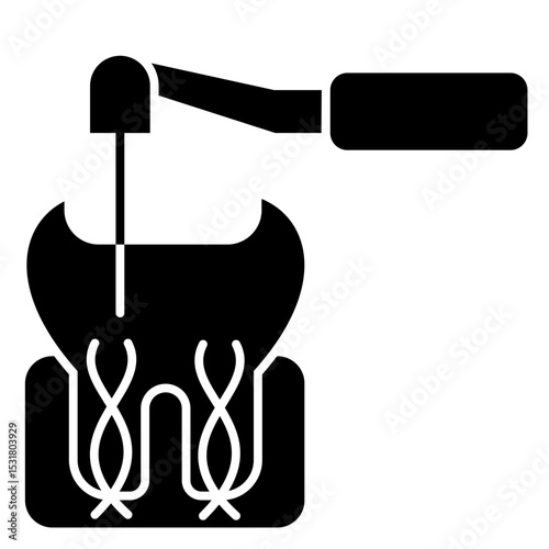 Root Canal Treatment solid icon