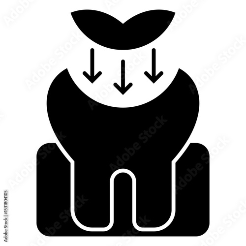 Filling solid icon
