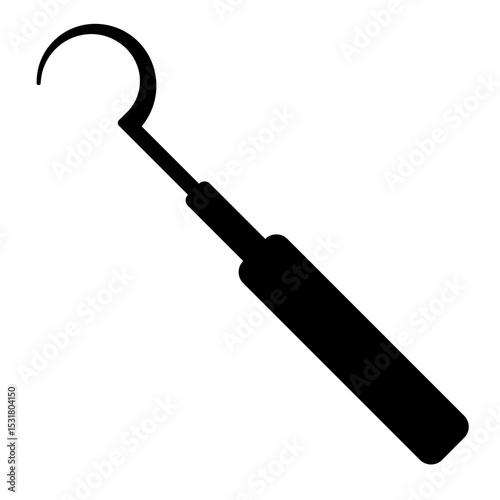 Sickle Probe solid icon