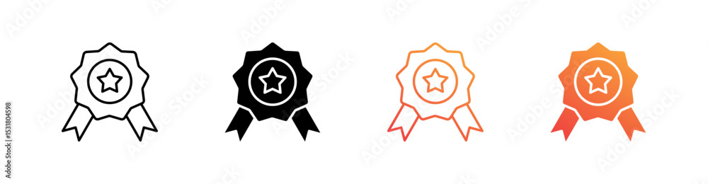 Quality Multiple Style Icon Set Quality Multiple Style Icon Set