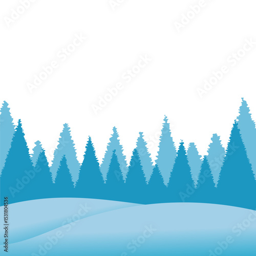 Snow Land Vector
