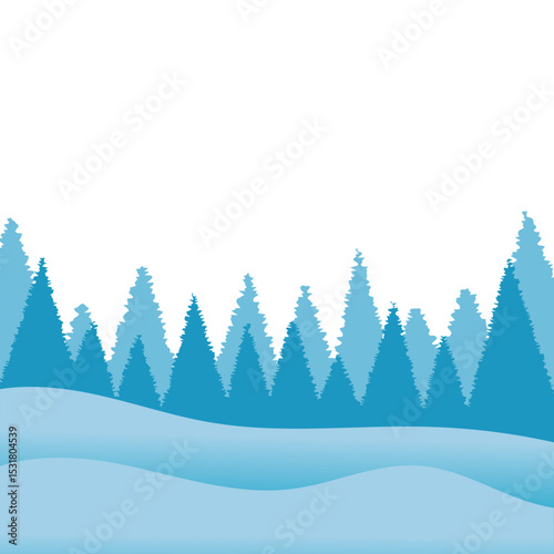 Snow Land Vector