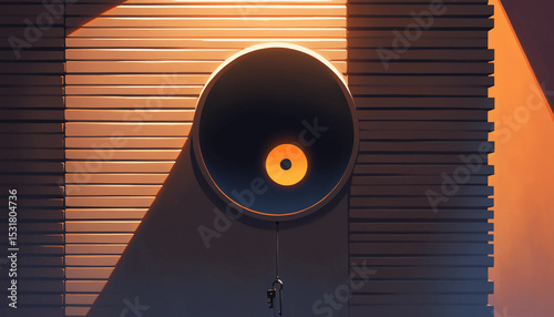 Mysterious Passage with a Glowing End