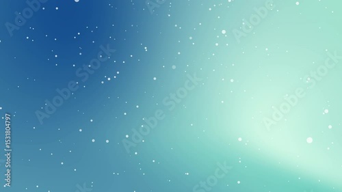 Niebiesko-zielony gradient z efektem bokeh