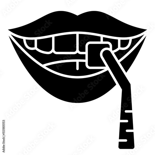 Dental Veener solid icon