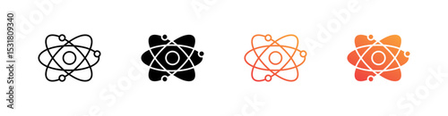 Atom Multiple Style Icon Set 