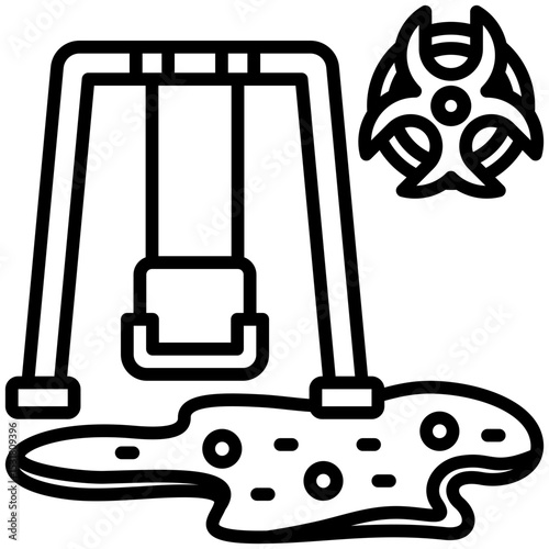 Contaminated Playground Icon