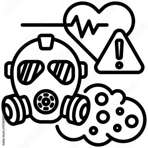Asbestos Exposure Icon