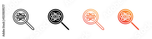 Science Multiple Style Icon Set 