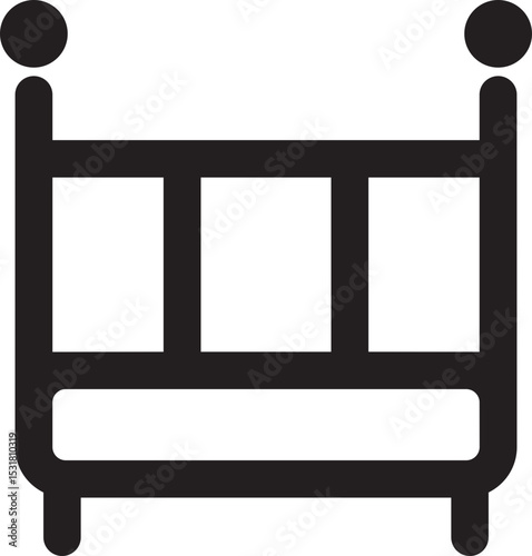 Furniture Set Black Icon