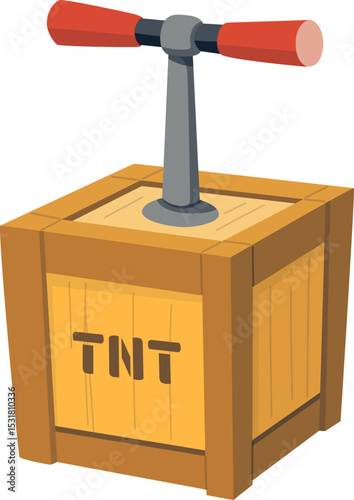 TNT Crate with Explosive Handle

