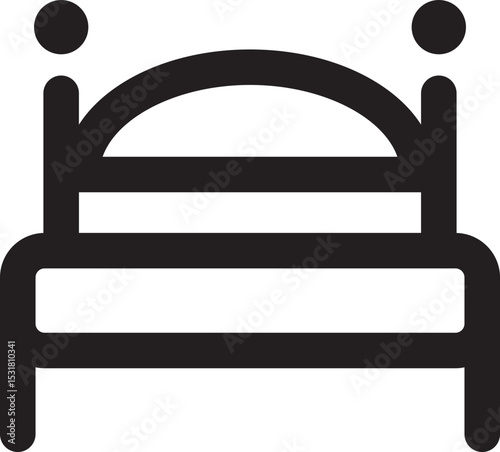 Furniture Set Black Icon