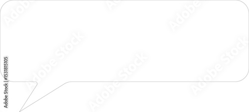 white speech bubble