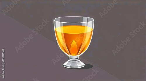golden amber liquid