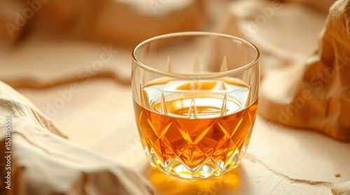 golden amber liquid