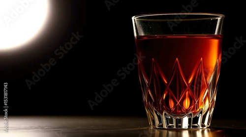 golden amber liquid