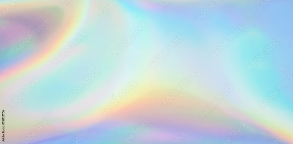 Obraz premium Holographic rainbow foil iridescent texture abstract hologram background