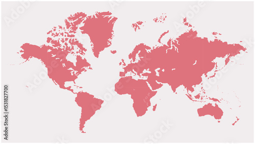 A Map world, world map picture, world map vector image, modern world map, Illustration, eps 10, worldwide, all continents, all countries, worldwide project
