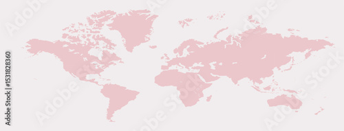 A Map world, world map picture, world map vector image, modern world map, Illustration, eps 10, worldwide, all continents, all countries, worldwide project