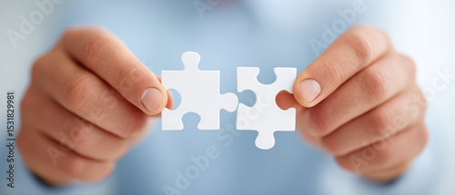 Connecting Puzzle Pieces Building Solutions and Collaboration