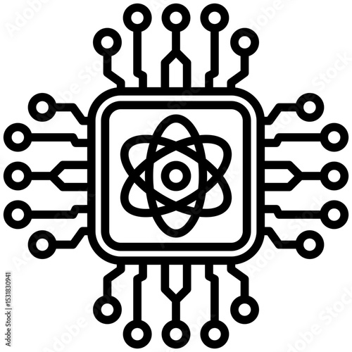 Quantum Neuron Icon