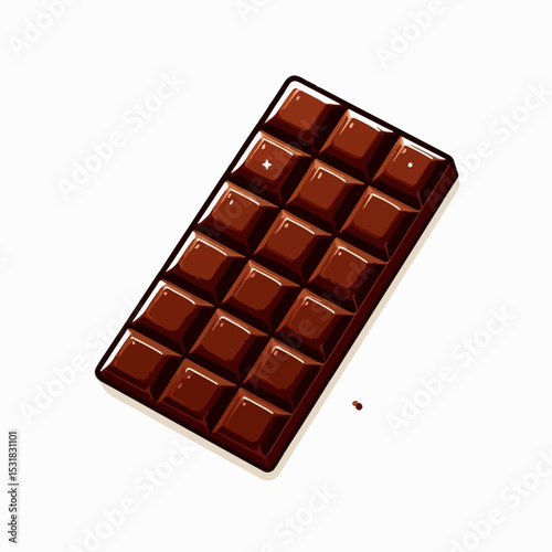 chocolate bar vector illustration