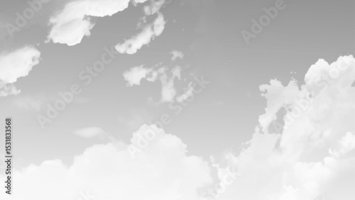 Stormy sky with dark clouds