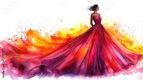 dancing girl in the fire