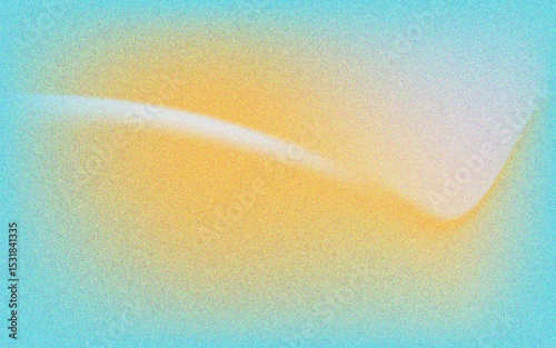 summer sky sunset background, gradient color grain effect. Vector illustration